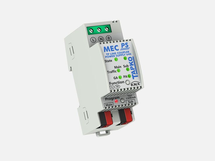MECps640: KNX Linecoupler / power supply