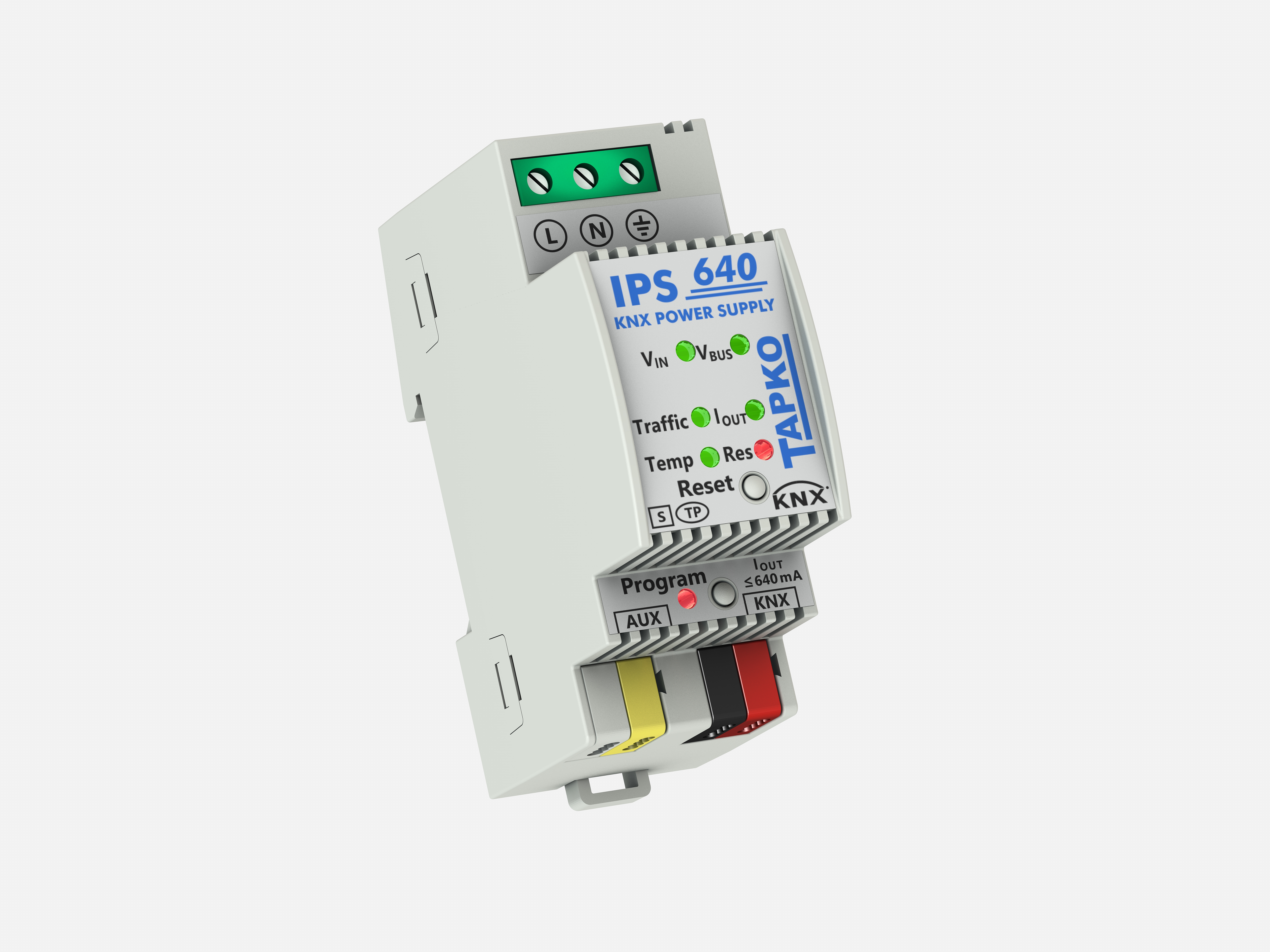 IPS640: intelligentes KNX Netzteil 640 mA